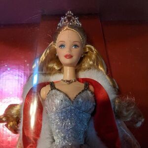VINTAGE 2001 Holiday Celebration Barbie Doll Special Edition NIB NRFB